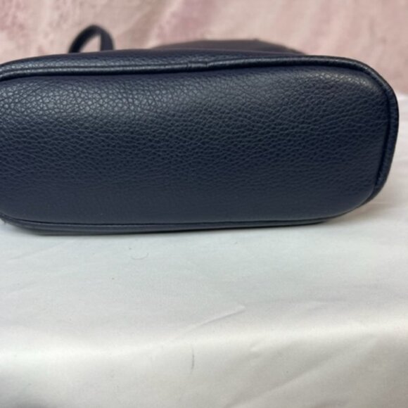 Womens Small Navy Blue Liz Claiborne Purse - Picture 5 of 7